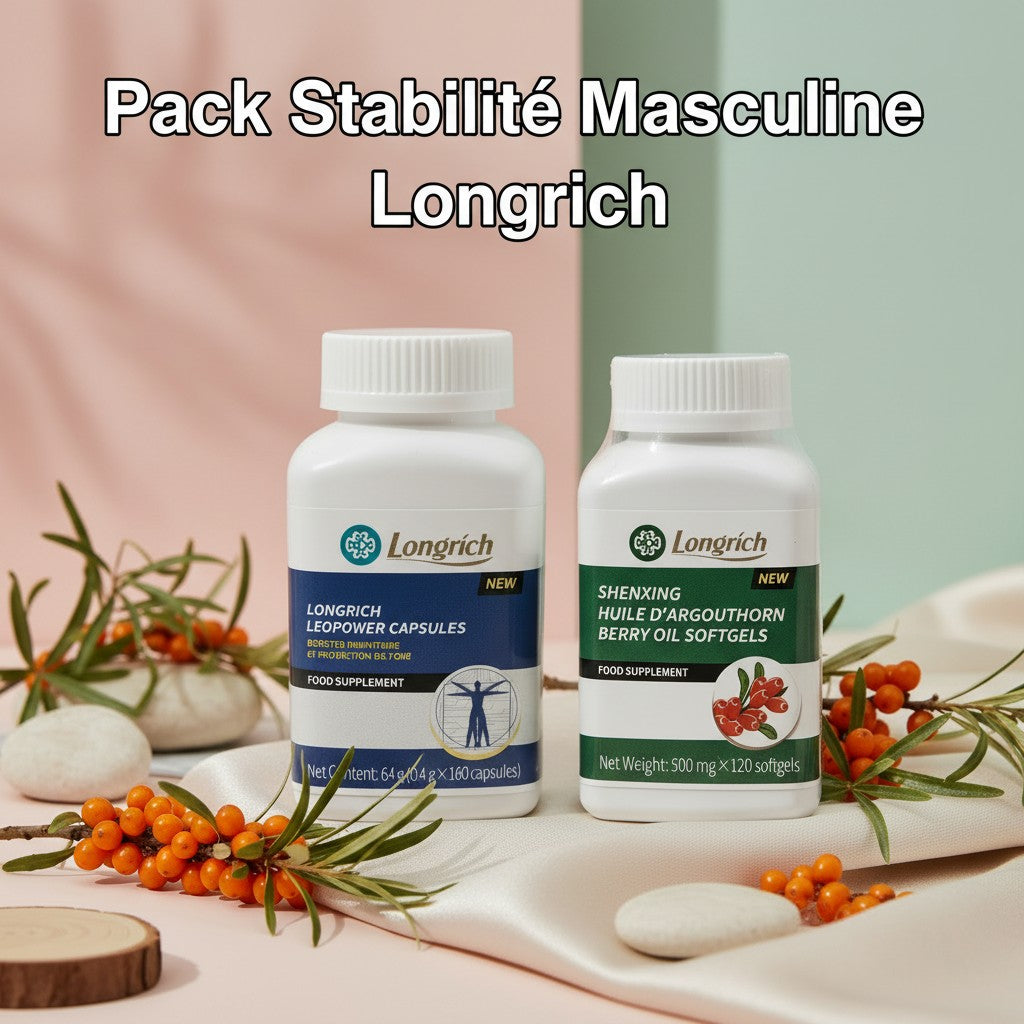 Pack Stabilité Masculine Longrich – ⭐ Produit Pilier